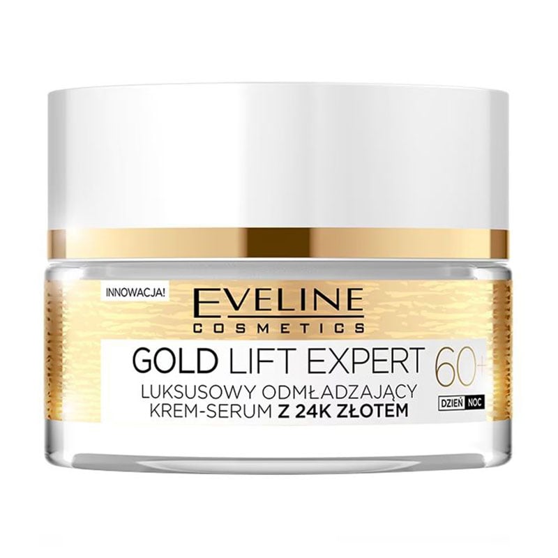 Відновлювальний крем для обличчя Eveline Cosmetics 24K Gold &amp; Collagen Revitalizing Cream 60+, 50 мл